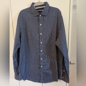 Polo Ralph Lauren Poplin Cotton Stretch Shirt Men's Slim XL EUC